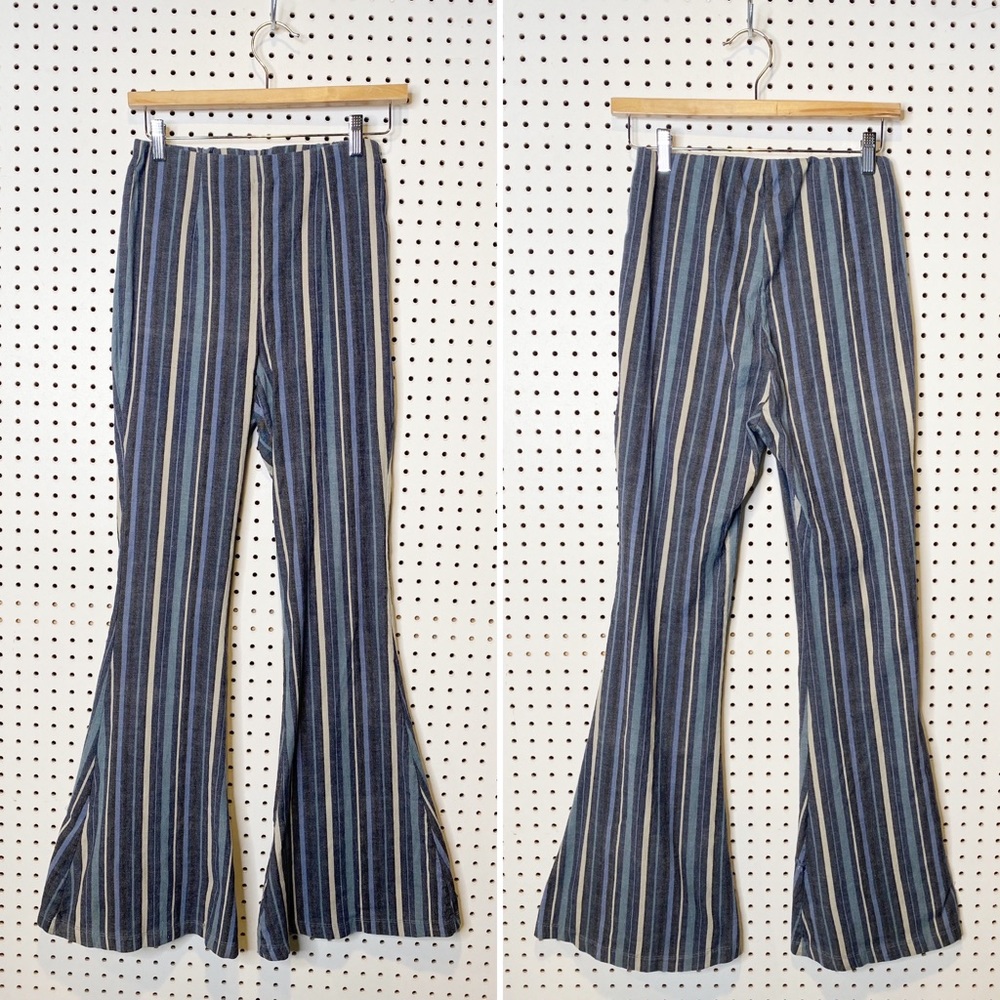 Free People | High Waist Slim Pull-on‎ Flare Pants, Very Stretchy Sz. S